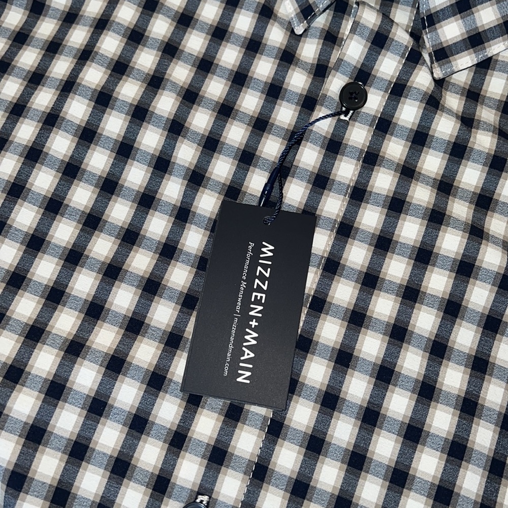 Mizzen+main dress shirt. L. NWT - Picture 3 of 4